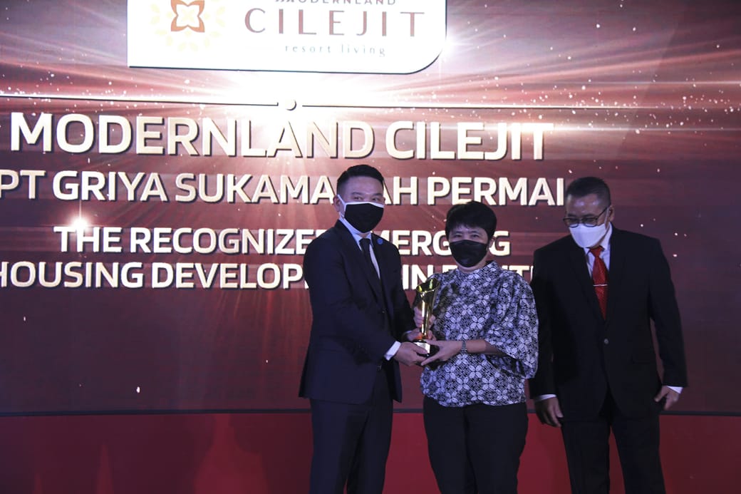 Modernland Cilejit Raih Penghargaan Properti Indonesia Award